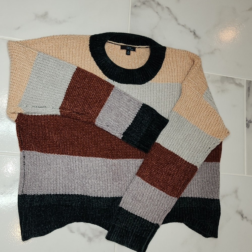 SKY plus multi color sweater - Picture 5 of 8